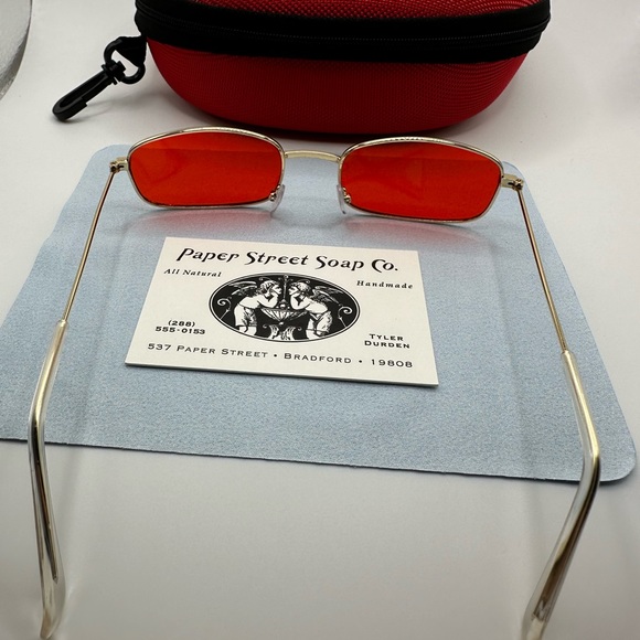 Project Mayhem Shades Tyler Durden Fight Club NEW Oliver Peoples 523 Brad Pitt - Picture 10 of 17